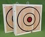 AIM SMALL, MISS SMALL - AXE / KNIFE THROWING TARGETS, Set of TWO 3 thick Only $74.99 #467